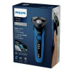 Holiaci strojček Philips S5466/17 Series 5000 Wet & Suchý elektrický holiaci strojček čierno/modrý