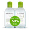 BIODERMA Sébium H2O FESTIVAL micelárna pleťová voda na mastnú a zmiešanú pleť 2x250 ml (akciová cena), 1x1 set LABORATOIRE BIODERMA
