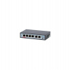 MaxLink PoE switch PSBT-6-4P-250 (náhrada za PSAT-6-4P-250), 6x LAN/4x PoE 250m, 802.3af/at/bt (PSBT-6-4P-250)