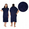 Plážové pončo Tuva Home modré 100 % bavlna froté, univerzálna veľkosť