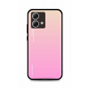 TopQ Zadný pevný kryt LUXURY na Motorola Moto G84 5G dúhový marhuľový