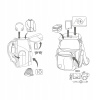 Turistický batoh Nitro 1181-878064 41-60 l červený