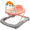 New Baby Detské chodítko so silikónovými kolieskami Forest Kingdom Pink 8596164057216