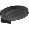 Hansgrohe Rainfinity horná sprcha so sprchovacím ramenom 36x36 cm okrúhly čierna 26230670