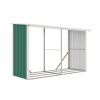 Prístrešok na drevo G21 WOH 682 - 302 x 119 cm, zelený