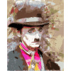 Vymalujsisam.sk Maľovanie podľa čísiel - Charlie Chaplin Veľkosť: 40x50cm, Rám: Bez rámu, iba zrolované plátno