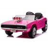 mamido Detské elektrické autíčko Dodge Charger R/T 24V 2x200W ružové