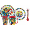 Detský plastový príbor Disney Paw Patrol (PSI Patrol Dinning Set Plate Cutlery Cup)