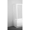 RAVAK APSV 80cm bočná doplnková vaňová zástena do kombinácie - plexisklo rain - satin