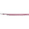 TRIXIE Voditko Cavo nast. reflexne fuchsie L-XL:2,00m/18mm