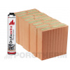 Wienerberger s.r.o. Porotherm 44 T Profi + pena Dryfix extra