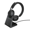 JABRA Speak2 65, Stereo, USB-A, BT, Bezdrát, MS, Stand, černá