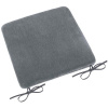 Bellatex Hladký Korall micro – 40 × 40 cm – sivý