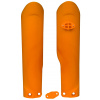 chrániče vidlíc, RTECH (oranžové, pár) KTM SX 85 17/14, 19/16