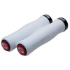 SRAM SRAM LOCKING GRIPS FOAM CONT 129 WHT/BLK