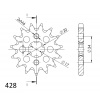 SUPERSPROX Reťazové koliečko SUPERSPROX CST-1264:15 15T, 428