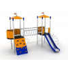 Playground System Detské ihrisko z nerezu DUO so šmykľavkou - 11016