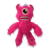 Dog Fantasy Hračka Monsters strašídlo pískacie jednooké chlpaté ružové 35 cm