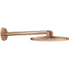 GROHE Rainshower SmartActive horná sprcha 2jet, priemer 310 mm, so sprchovým ramenom 430 mm, kartáčovaný Warm Sunset, 26475DL0