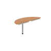 OFFICE PRO s.r.o. HOBIS prídavný stôl zakončovací oblúk - GP 160, jelša