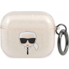 Karl Lagerfeld Apple AirPods 3 cover Glitter Karl`s Head KLA3UKHGD