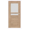 ERKADO SET Rámové dvere FORZÍTIA 2 presklené, fólia Premium Dub +zárubeň+kľučka ERK-FORZITIA2-PremiumDub