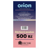 Darčekový poukaz Orion/Indecor 500 Kč