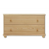 Casarredo DK-101 komoda, 2 zásuvky Morenie jelša