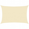 Slnečná plachta, 160 g/m2, krémová, 3,5x4,5 m, HDPE