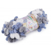 Pletacia priadza Alize Puffy color 100 g Variant: 10 (6075) modrofialová, Balenie: 1 ks