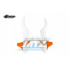 UFO Spojlery KTM 85SX / 18-24 - farba bielo-oranžová