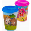 TVAR - Pohár 250ml s náustkom detský motív, umelá hmota, rôzne motívy