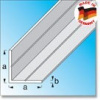 Alfer aluminium ALU profil - L - 7,5 x 7,5 x 1000mm ALFER