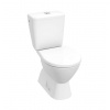 Jika Lyra plus WC kombi, spodný odpad, spodné napúšťanie, Rimless, DualFlush, biela H8257270002423