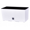 Kvetináč plast biely Prosperplast 39,5 cm x 18,5 x 19,5 cm