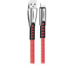 ColorWay USB 2.0 - Lightning kábel 1m 2.4A, červená CW-CBUL010-RD CW-CBUL010-RD
