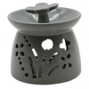 ARÔME Home Elements aroma lampa Kvet 8 cm Šedá
