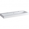 Geberit iCon Umyvadlo 2 otvory pro baterii, 120 cm, KeraTect, 124020600