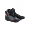 Boty FASTER-4, ALPINESTARS (černá/šedá/červená fluo) 2025 40,5