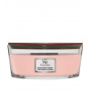 WoodWick Pressed Blooms & Patchouli vonná sviečka s dreveným knôtom 453,6 g