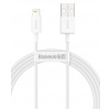 Baseus CALYS-B02 Superior Fast Charging Kábel Lightning 2.4A 1.5m Whit