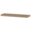 Autronic P-005 SON1 - Polička nástenná 80 cm, MDF, 3D dekor dub sonoma, balené v ochrannej fólii