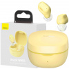 Baseus Encok WM01 TWS FREE HEADSET NGTW240011 UPGRADED VERSION BT 5.3 YELLOW