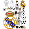 CUKROVÁ TLAČ jedlý obrázok na tortu Cukrová hmota Real Madrid Cristiano Ronaldo 8