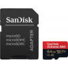 SanDisk micro SDXC 64GB Extreme PRO (200 MB/s Class 10, UHS-I U3 V30) + adaptér SDSQXCU-064G-GN6MA