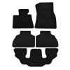 J&J Textilné gumové koberce PREMIUM+ BMW X7 7seats 2019- 6pcs