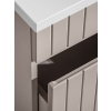 COMAD - Skrinka pod umývadlo 100cm 1 szuflada ICONIC CASHMERE 5907611656273