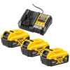 Akumulátor Li-Ion DeWalt 18 V 5 Ah (DCB1104P3-QW)