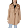 Street One Parky Open Velours Trenchcoat 212365 Béžová