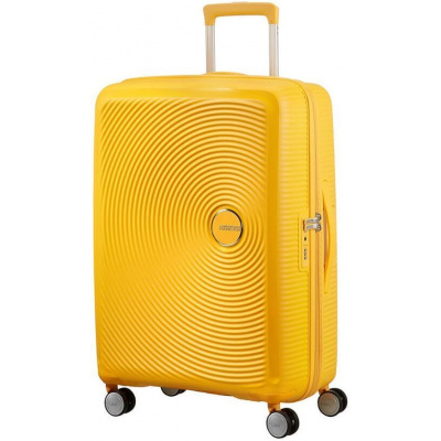 Cestovný kufor American Tourister Soundbox Spinner 77 EXP Golden Yellow (5414847854194)
